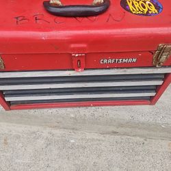 Craftsman Tool Box Vintage  