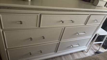 dresser with diamonds
