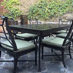 Restoration Hardware Outdoor Dining Set