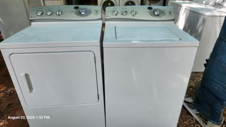 GE Washer & Dryer Electric 4 Prong Or 3 Prong Set