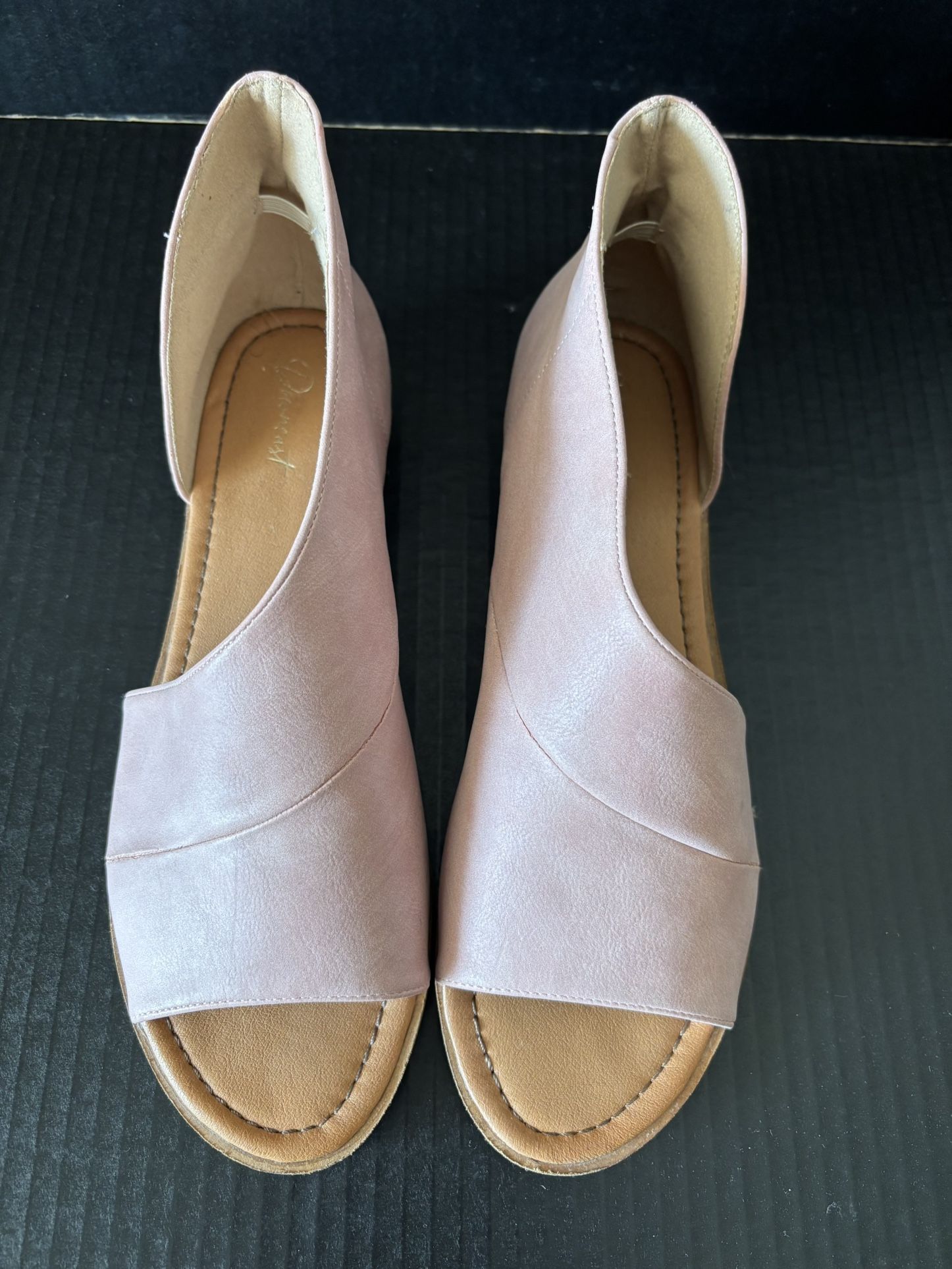 Women’s Casual d’Orsay Open Toe Flats 