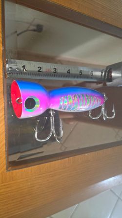 7 inch tuna popper with upgraded bkk heavy duty hooks
