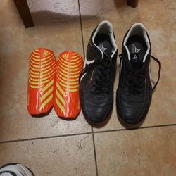 Soccer Shoes Pirma 9.5+ Shinguard
