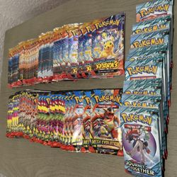 Mega Evolution & Surging Sparks Booster Packs Pokemon Lot