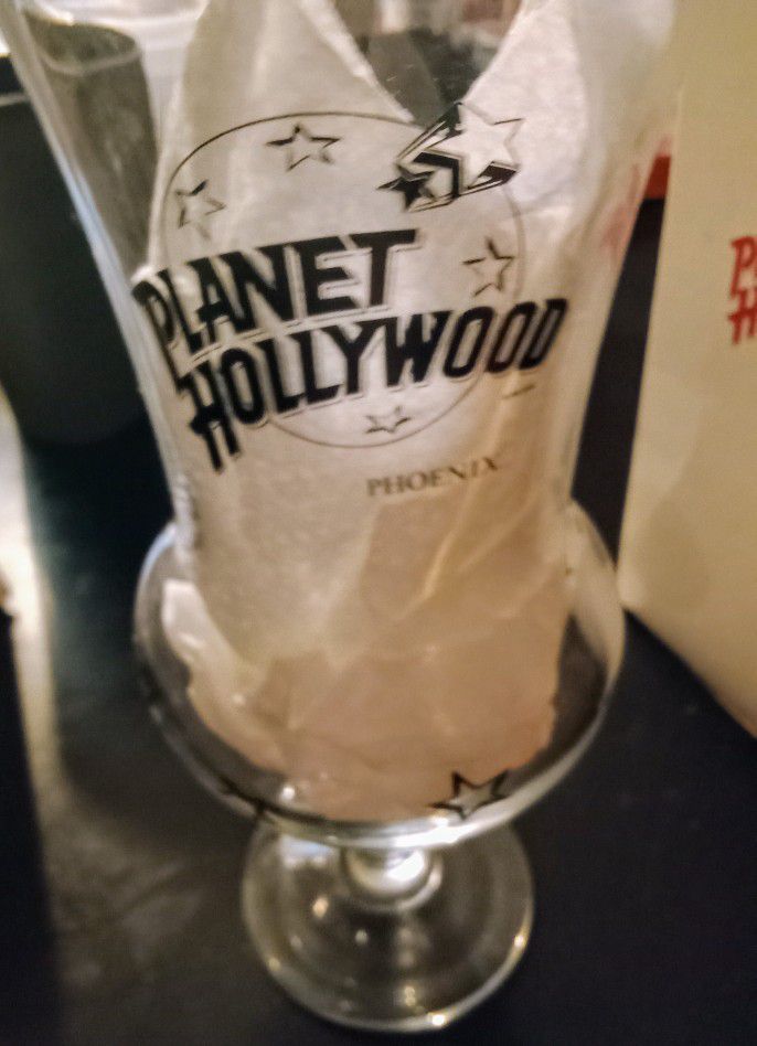 Planet Hollywood Glass