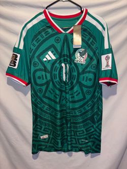 2XL Adidas Mexico 2026 World Cup home jersey with green Gimenez