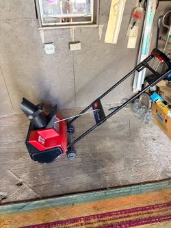 Toro Electric snowblower