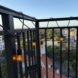 Outdoor bistro lights 24 bulbs + replacements