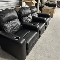 Power Reclining Theater Chairs