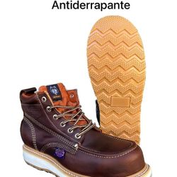 Botas De Piel De México Cómodas Para Trabajar 