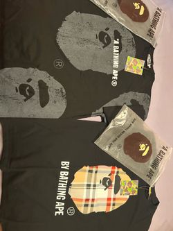 Two bape shirts