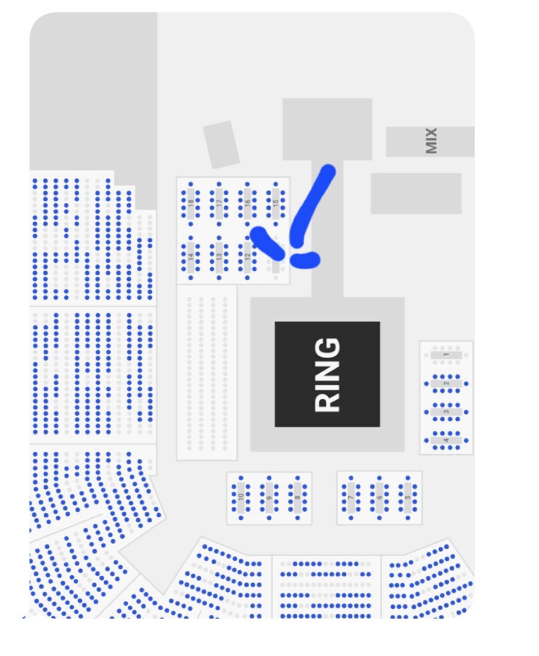 BKFC ringside table tickets