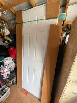 White 6-Panel Interior Door