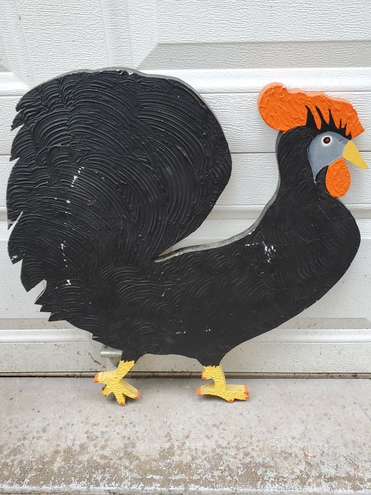 Big Black Rooster