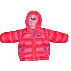 Patagonia Baby  Hi-Loft Down Sweater Hoodie Jacket 