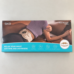 SKG W9 Ultra cordless lower back massager with heat