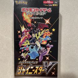 Shiny Star V Japanese Booster Box *SEALED* Pokemon Sword Shield S4a Charizard VMAX Pokémon TCG High Class Deck