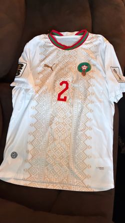 Morocco 2026 World Cup Jersey Hakimi
