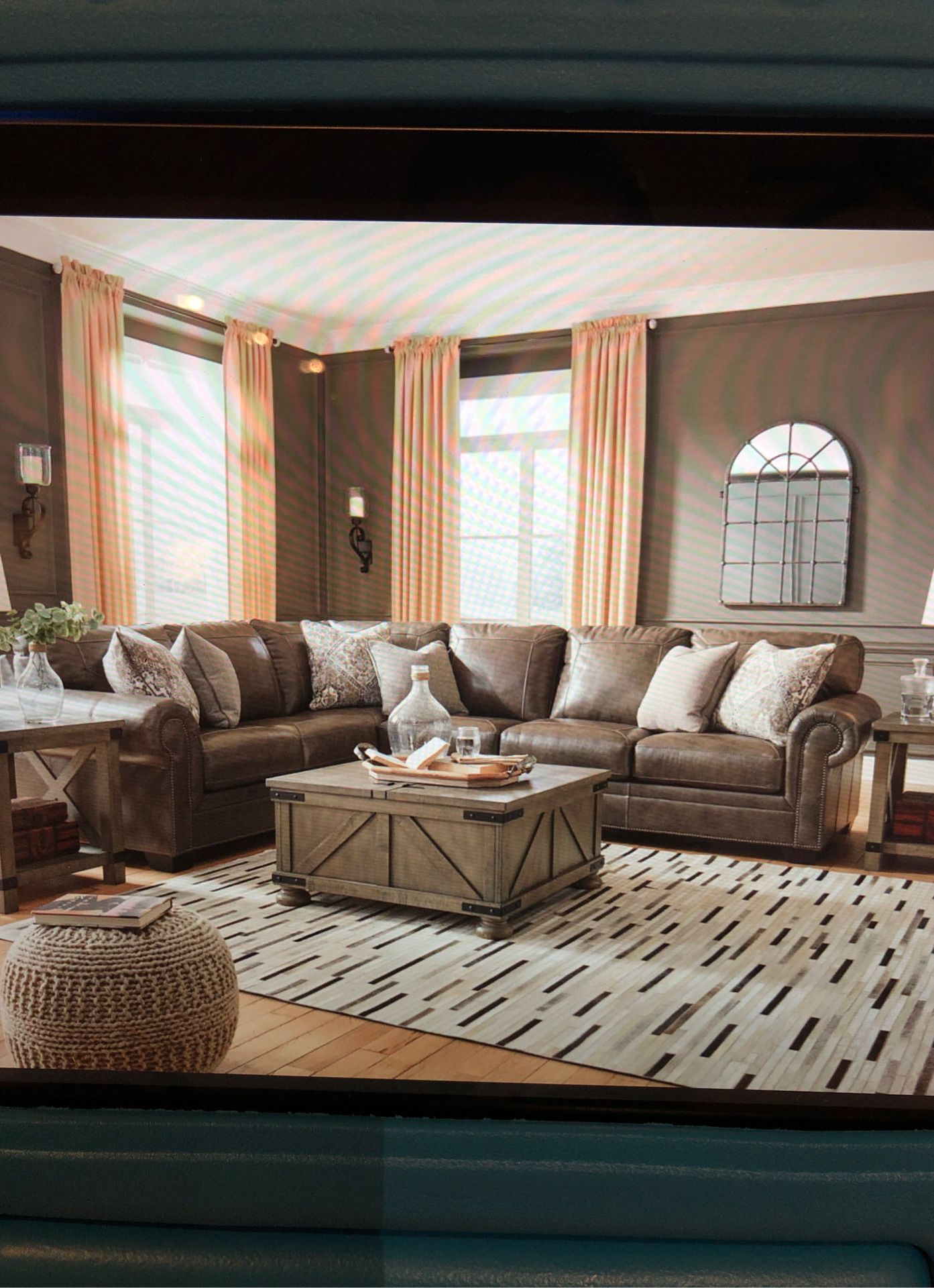 Six piece living room set