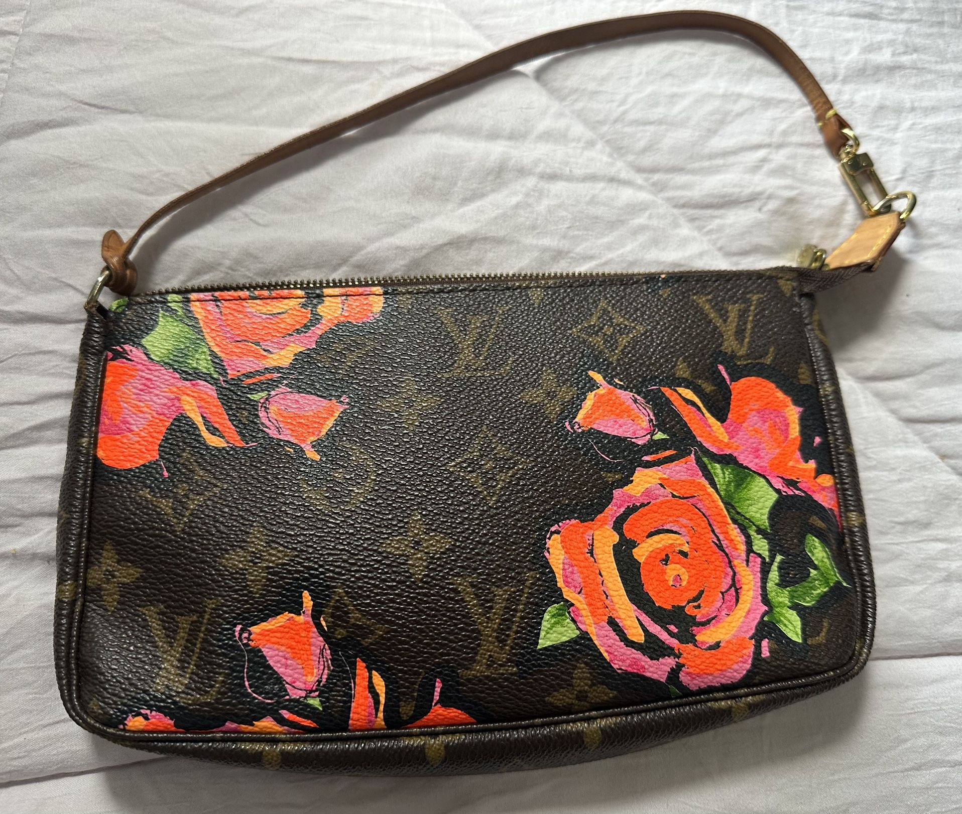 Louis Vuitton Monogram Roses Pochette 