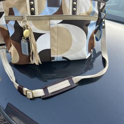 Coach diaper bag