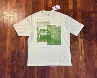 Jordan Union LA Bephies Beauty Supply T-Shirt Green Size L Mens