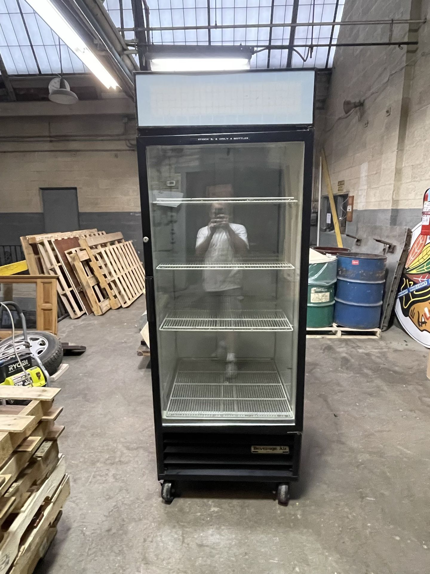 Brown Beverage-Air MT27 27 cu. ft. Refrigerator Cooler