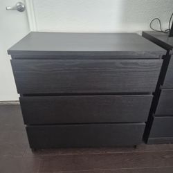 IKEA Malm 3 Door Dresser