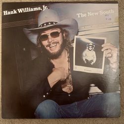 Hank Williams Jr.  The New South LP - Orig 1977 1st Los Angeles Press - EX
