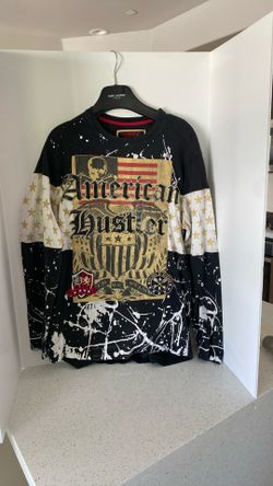 T-Shirt Smith & Graham Long Sleeve American Hustler