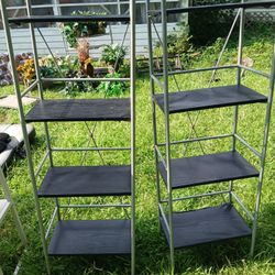 2 Black Shelves 