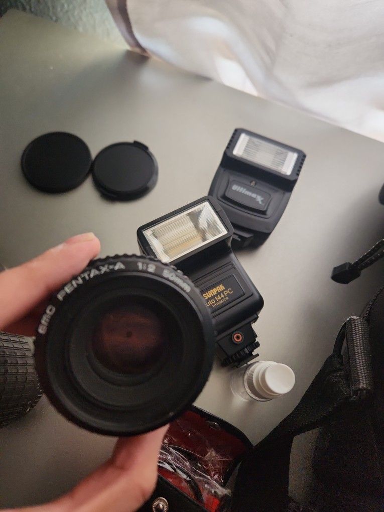 M♡ Pentax ZX-M 35mm SLR Film Camera Body Only *read, for parts