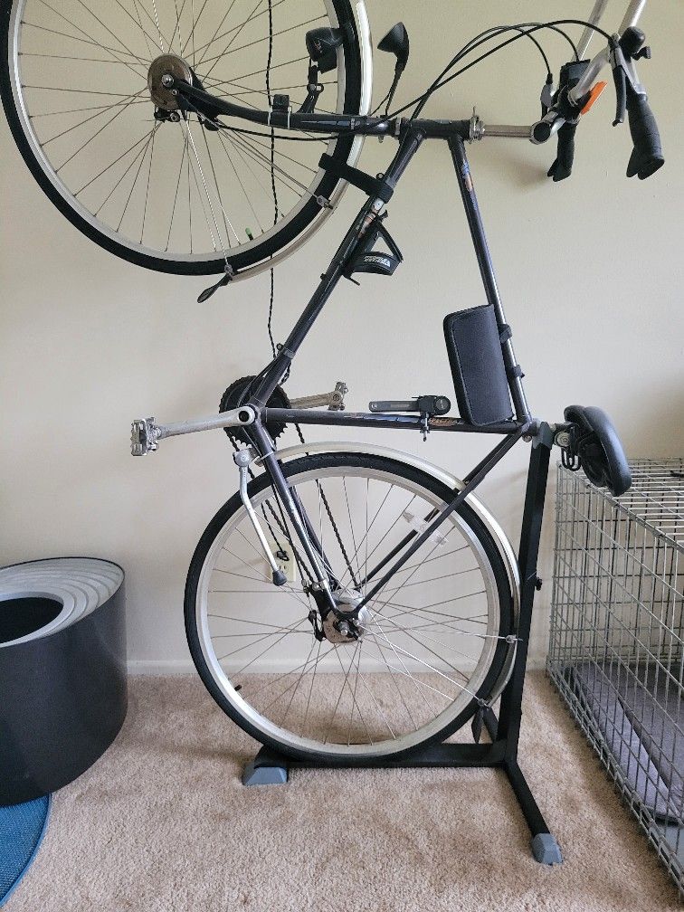 Upright Bicycle storage stand