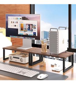 2 Pack Monitor Stand Rise