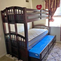 Micah Bunk Bed $10 Down Payment And Financing Available