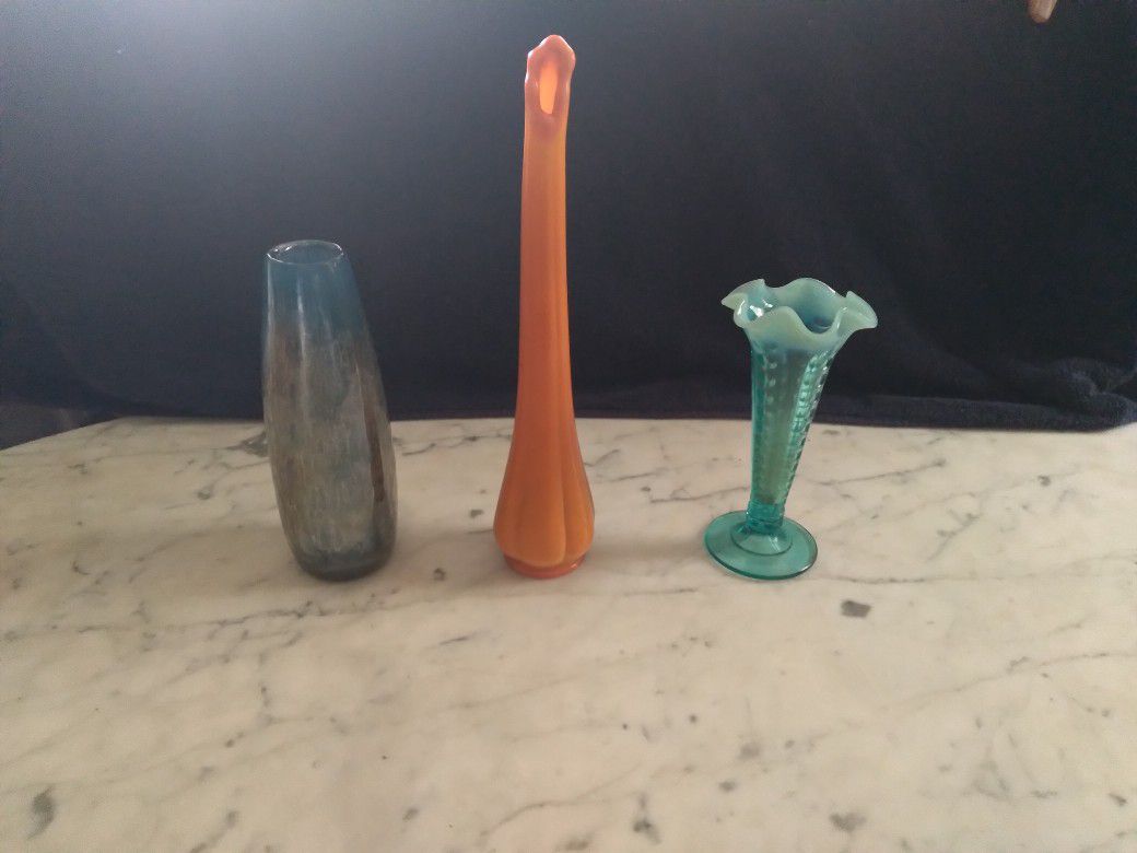 3 Vintage Vases
