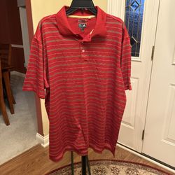 Adidas l Golf men's Climacool Soft Stripe Polo XL