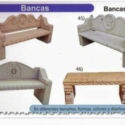 headstones, benches and more ..Lapidas Bancas Y Más ..  