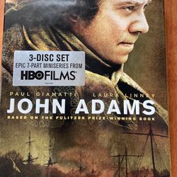 John Adams 7-part Miniseries DVDs