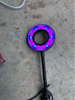 2 Ultraviolet Lamp, Flexible Gooseneck Clip, Blacklight Lamps
