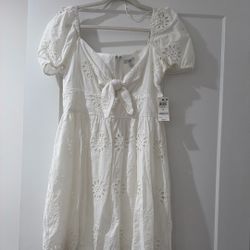 White Summer Dress 