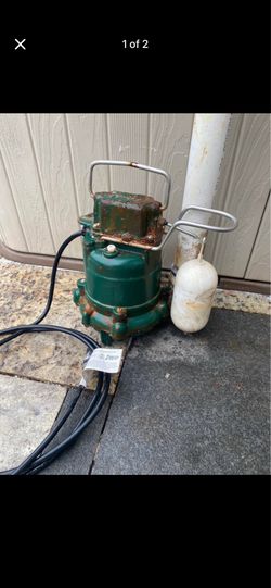 Zoeller Cast Iron Submersible Water Sump Pump