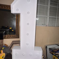 4ft  Marquee Light up #1