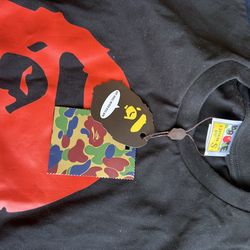 bape shirt size small men’s