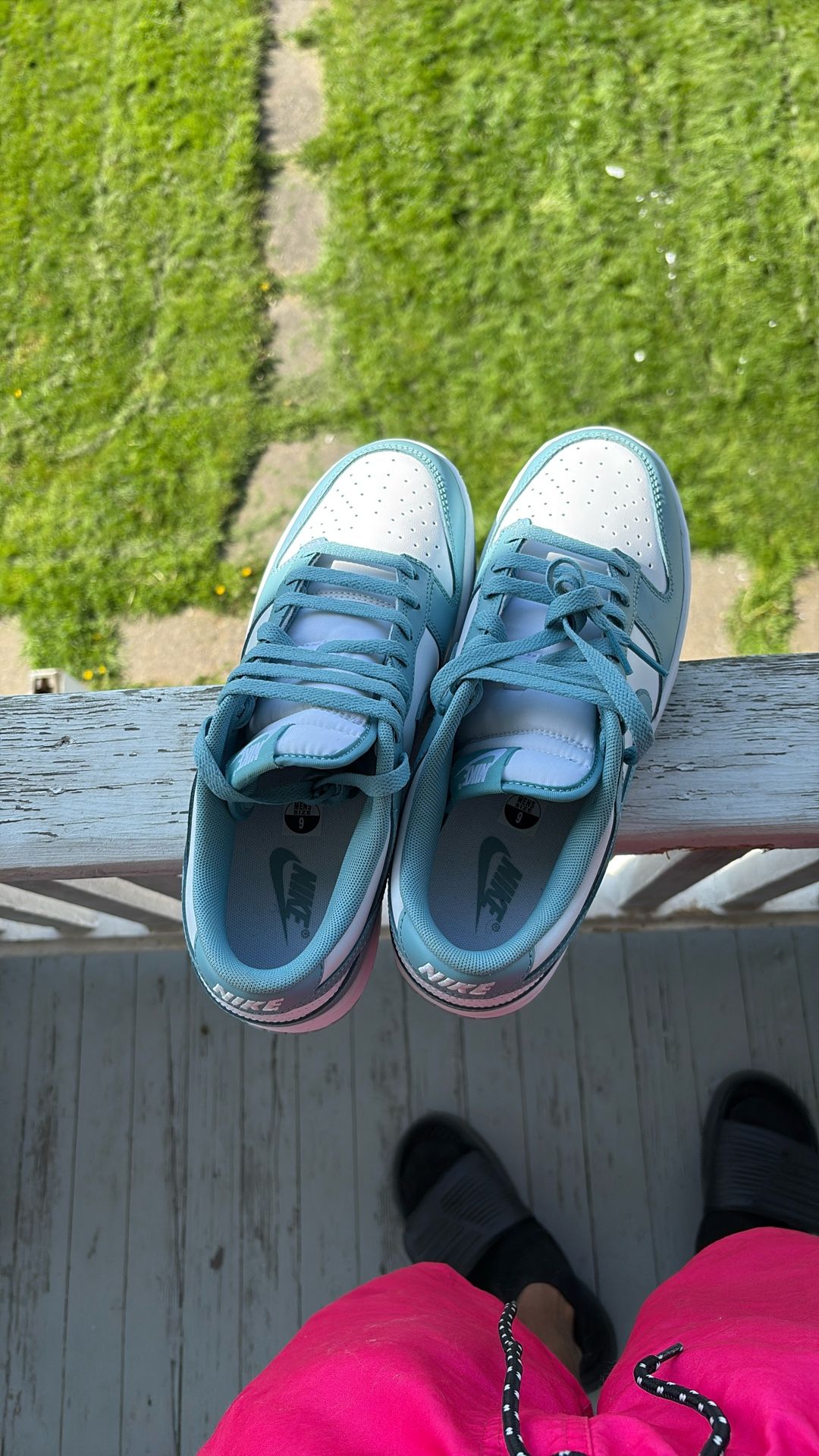 Dunk low denim Turq