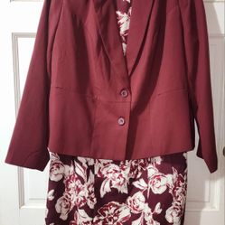 NWOT Jessica London Dress Jacket Set 16W $35