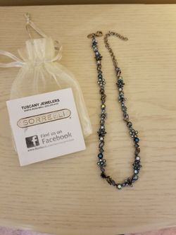 SORRELLI ICE BLUE NECKLACE
