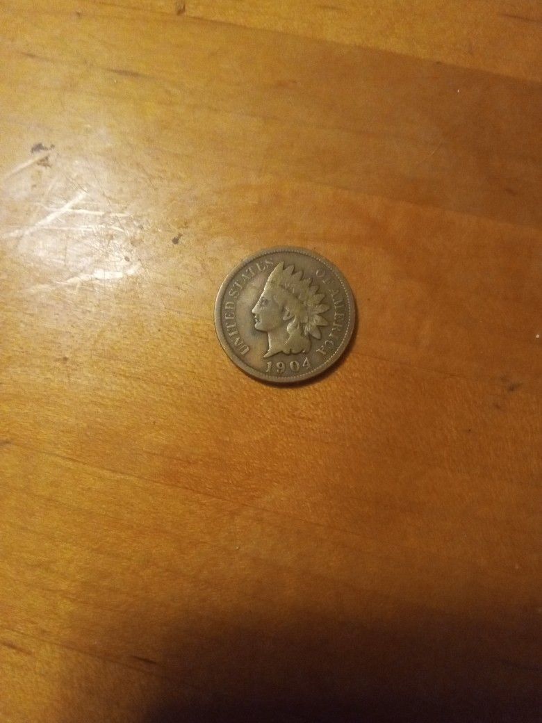 1904 Indian Head Penny