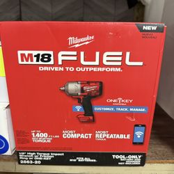 Milwaukee 1/2 Impact M18 Fuel And 3/8 Available Also