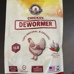 All-Natural Health Formula: CanineGluca Chicken Dewormer Powder 